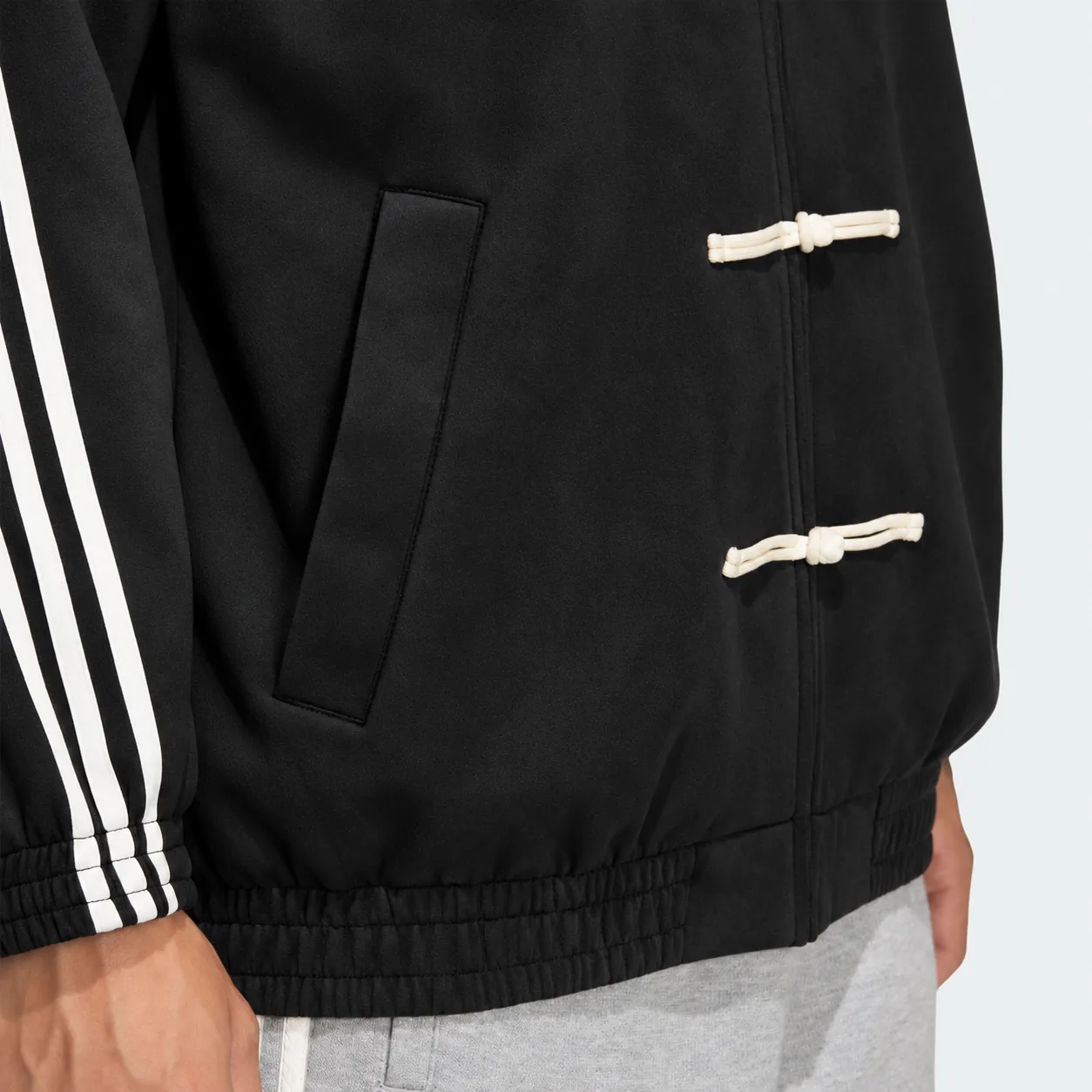 Chinese New Year Jacket Black, detail