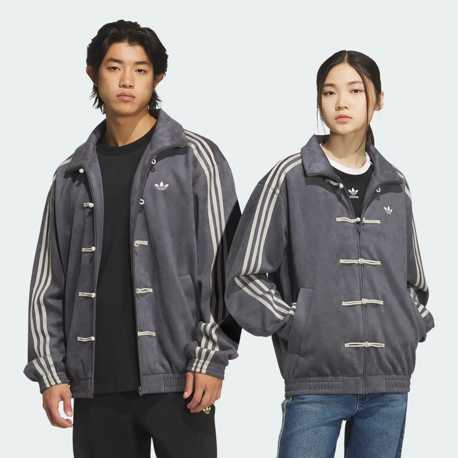 Chinese New Year Jacket Grey Six