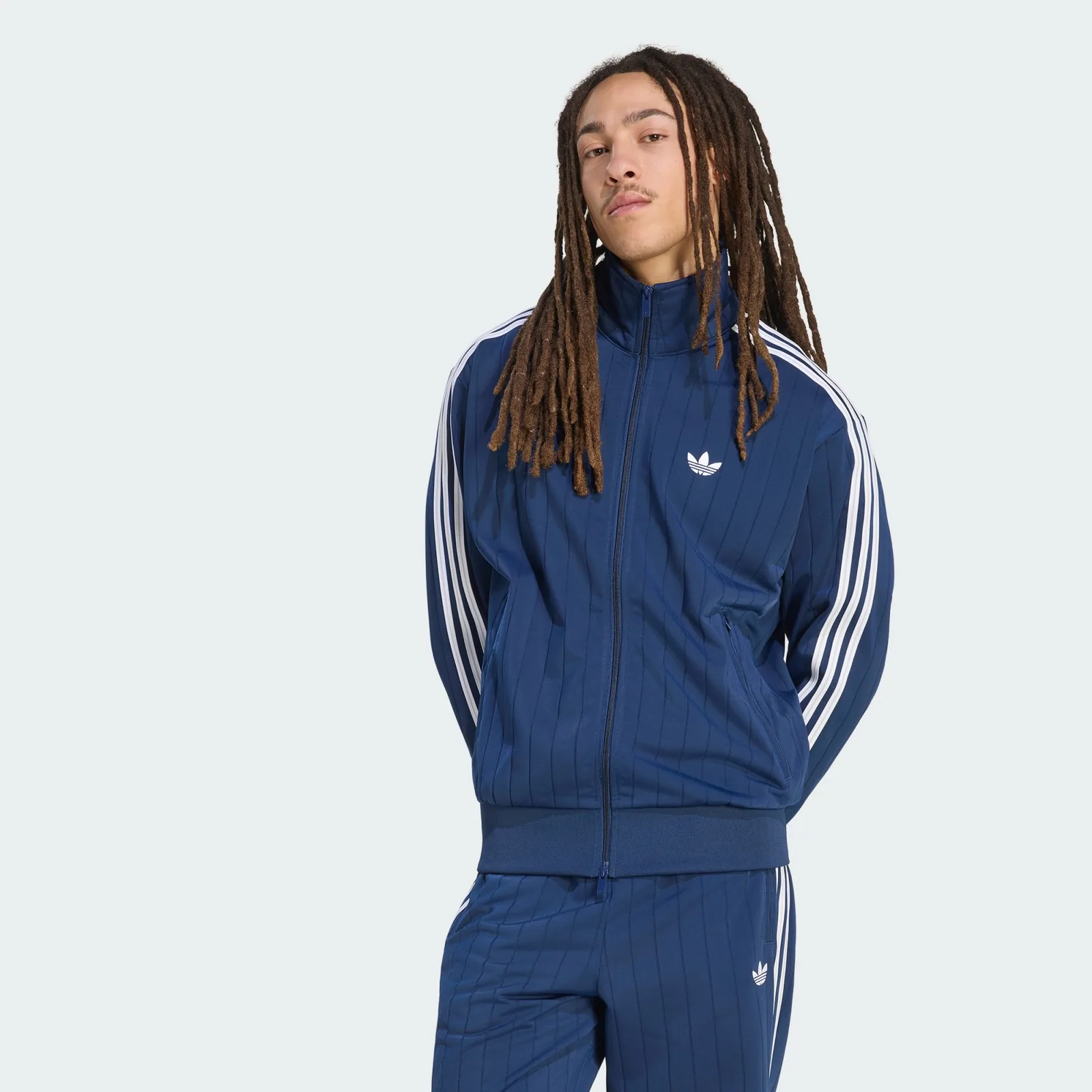 Adidas Firebird Drop Needle Jacket Blue