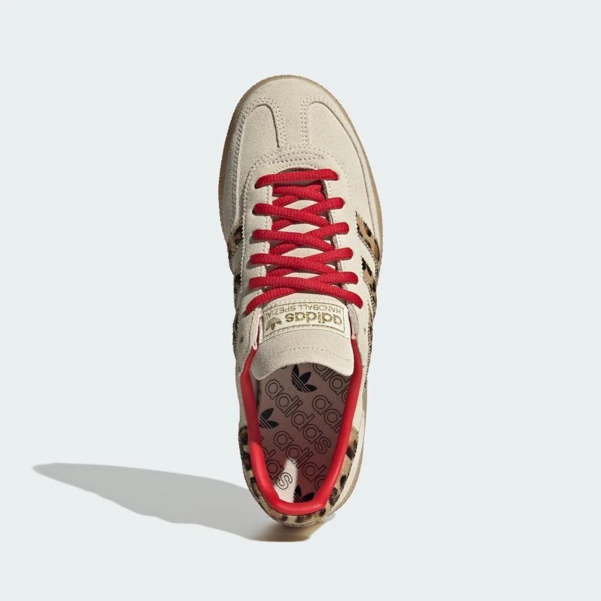 Adidas Handball Spezial Women's Beige Red, top