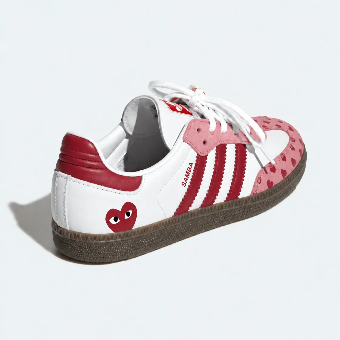 Adidas Samba Love x Comme Des Garcons, back