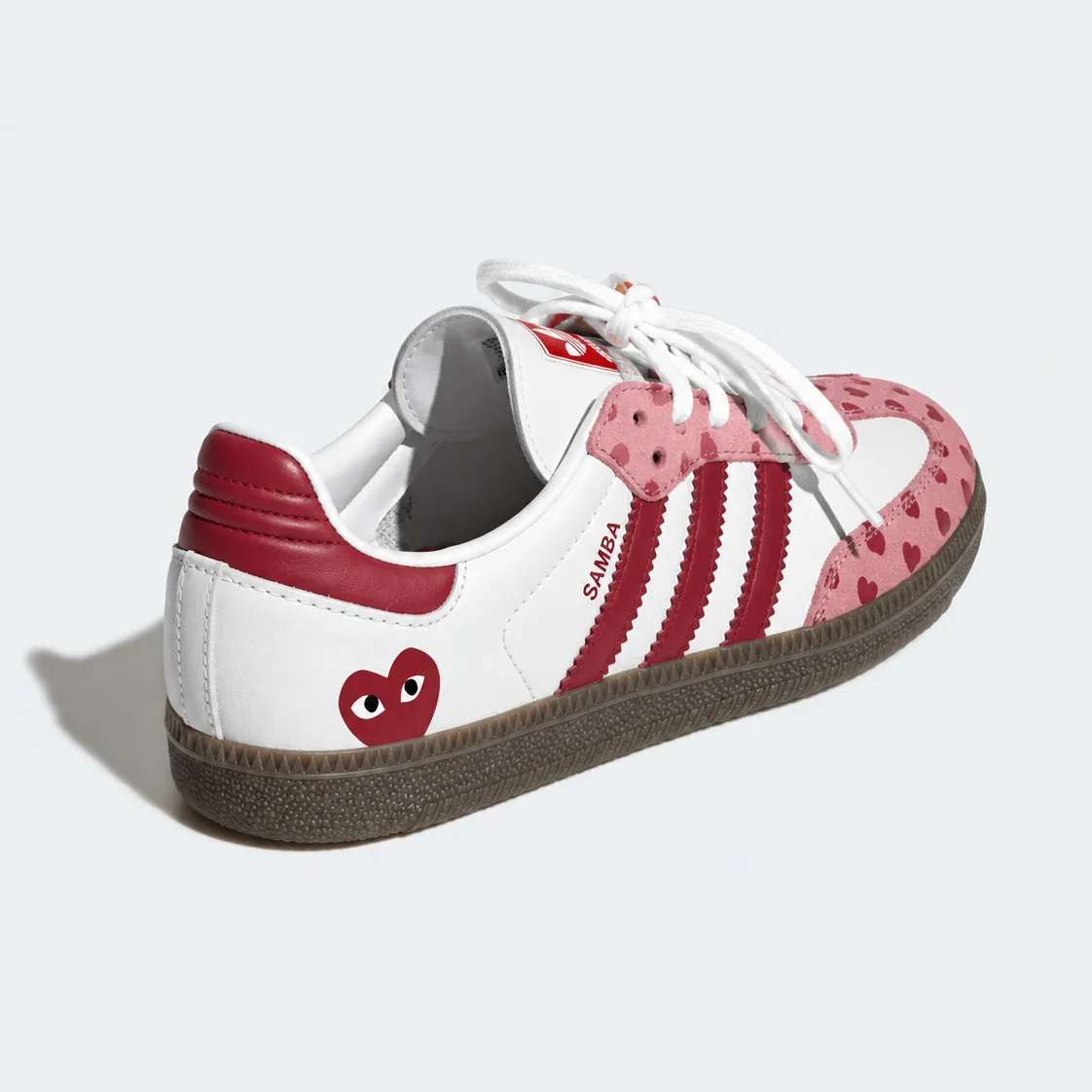 Adidas Samba Love x Comme Des Garcons, view