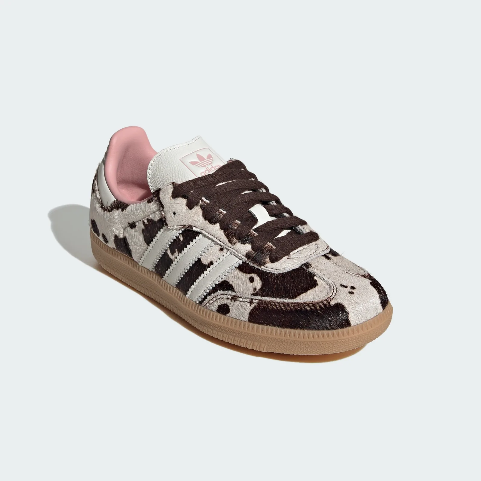 Adidas Samba OG Cow Print, front