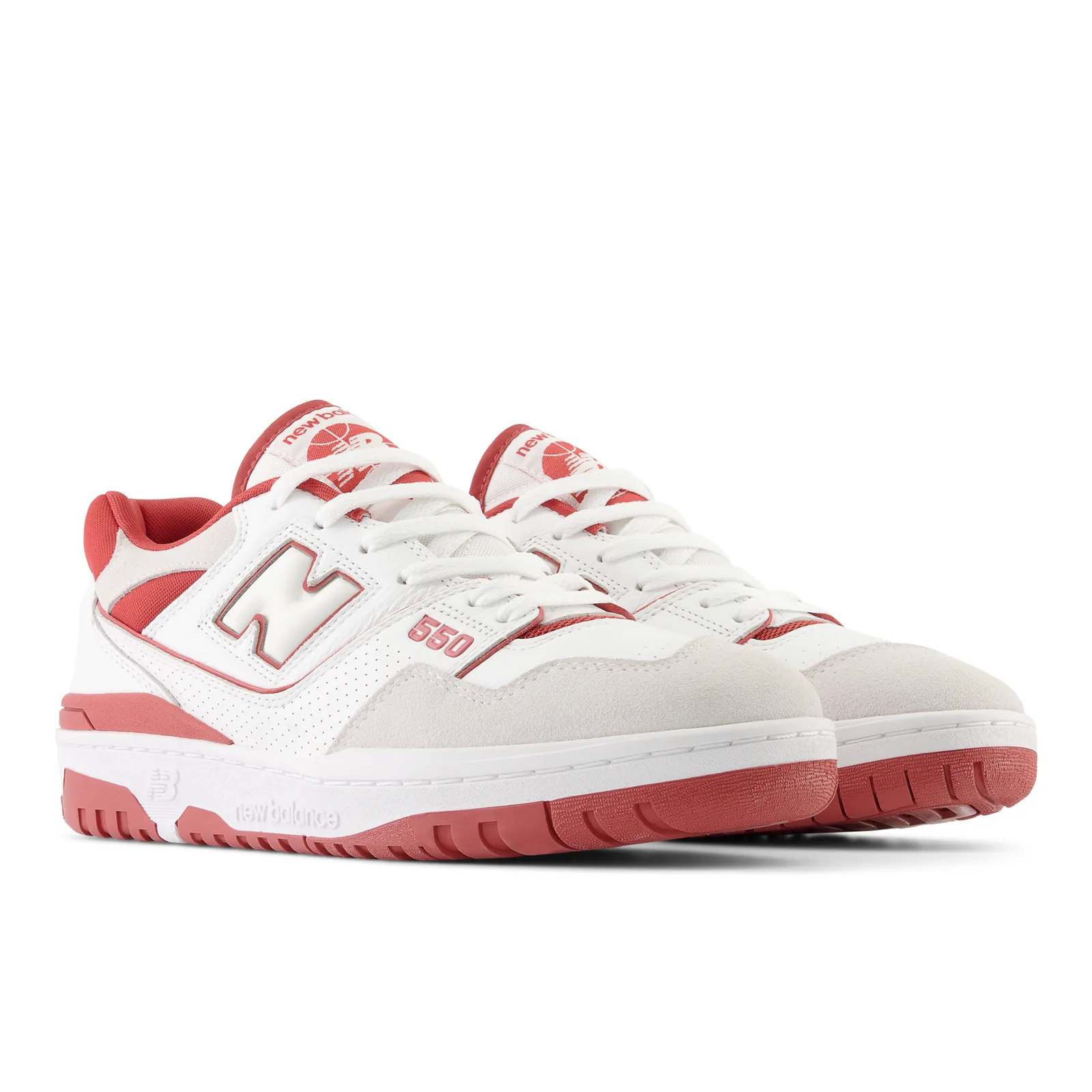 New Balance 550 White Red, view