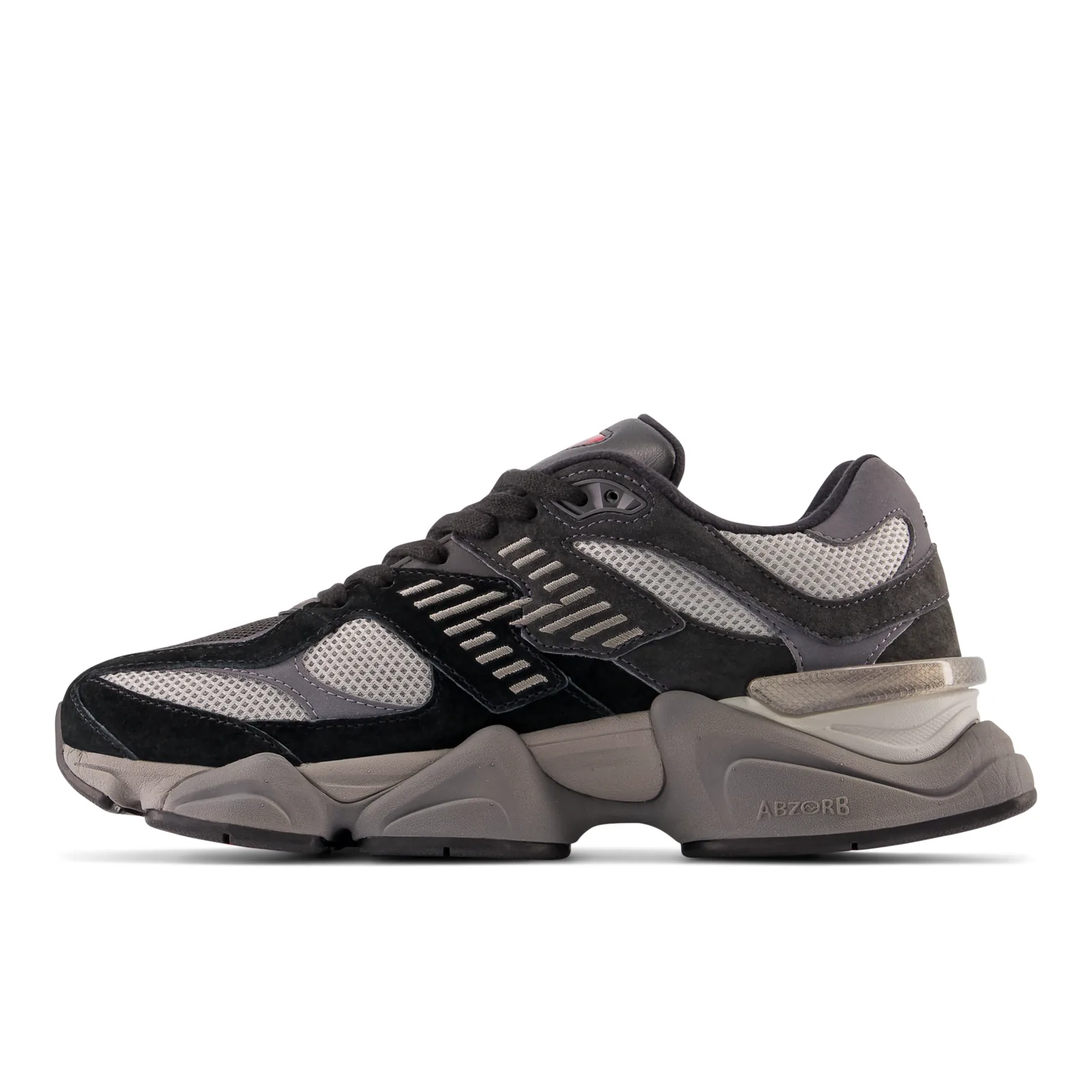 New Balance 9060 Black Castlerock Rain Cloud, view
