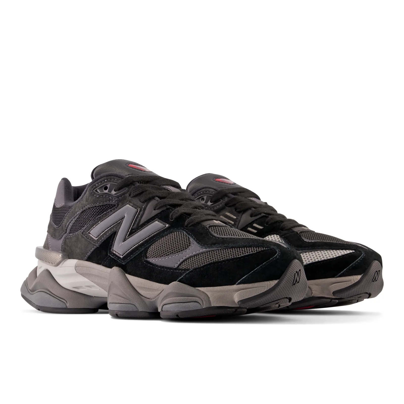 New Balance 9060 Black Castlerock Rain Cloud, view