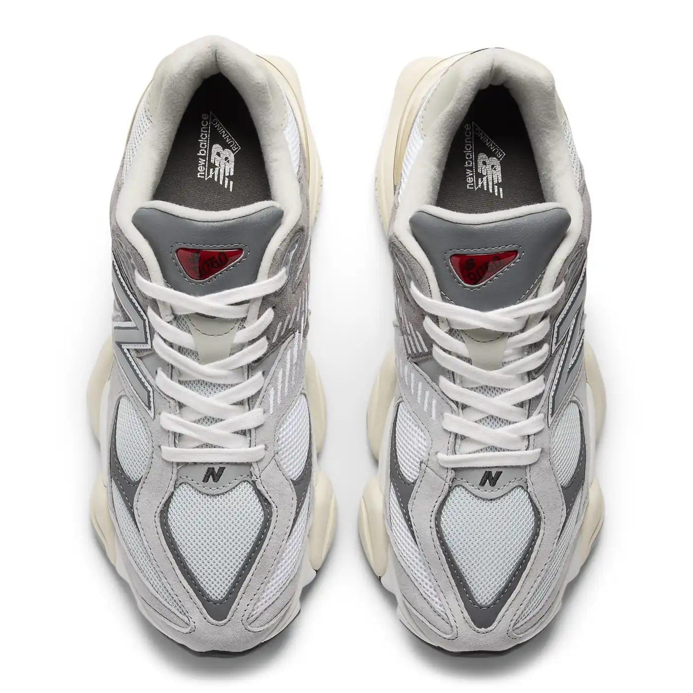 New Balance 9060 Rain Cloud Castlerock White, view