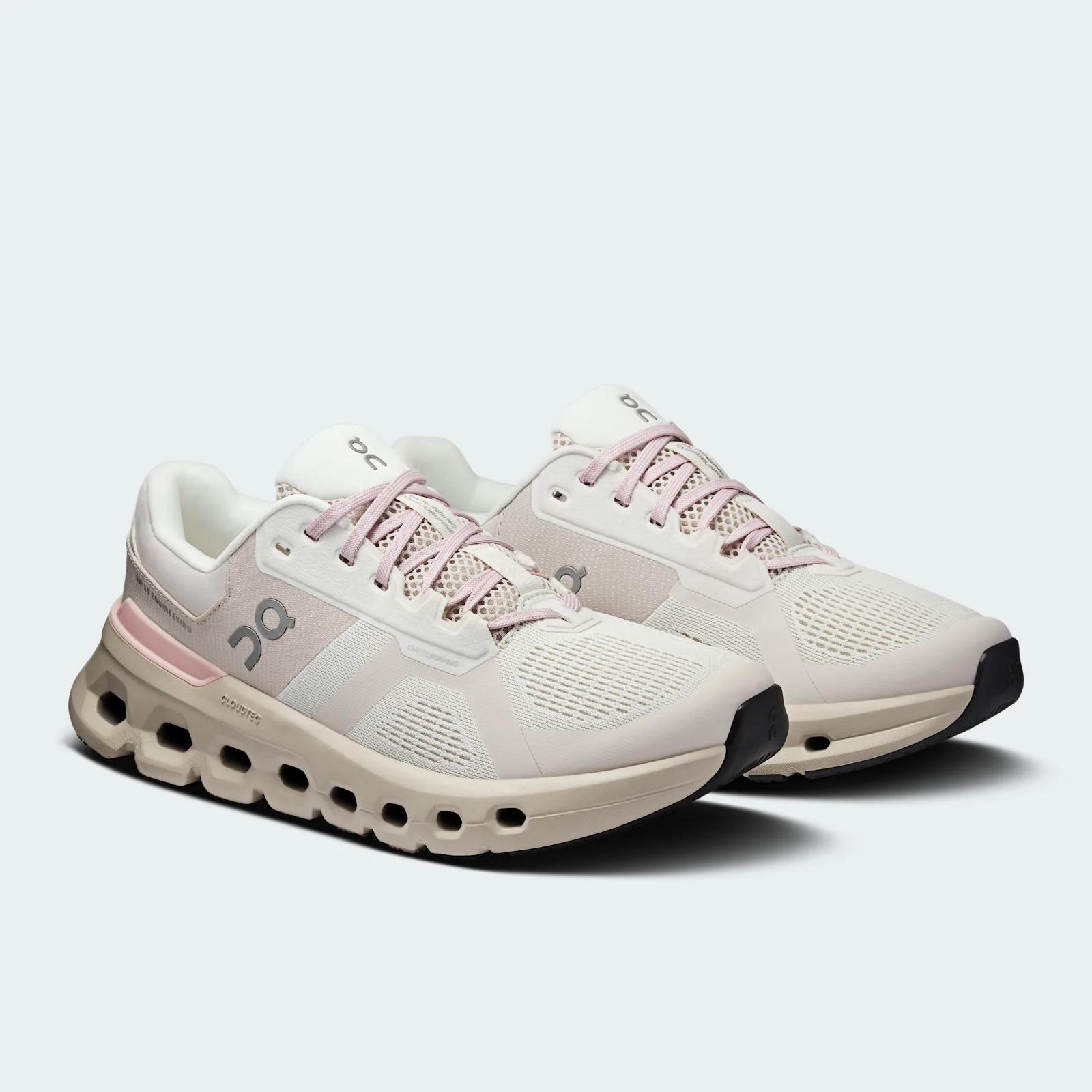 On Cloudrunner 2 Women's Silver Mauve, angle