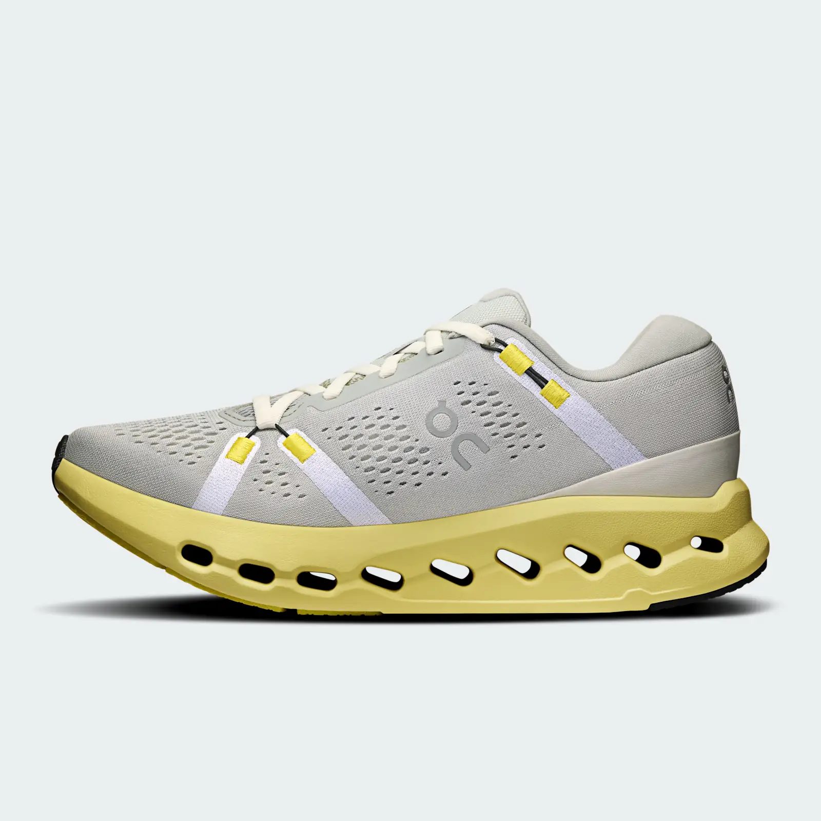 On Cloudsurfer 2 Women's Glacier Limelight, medial