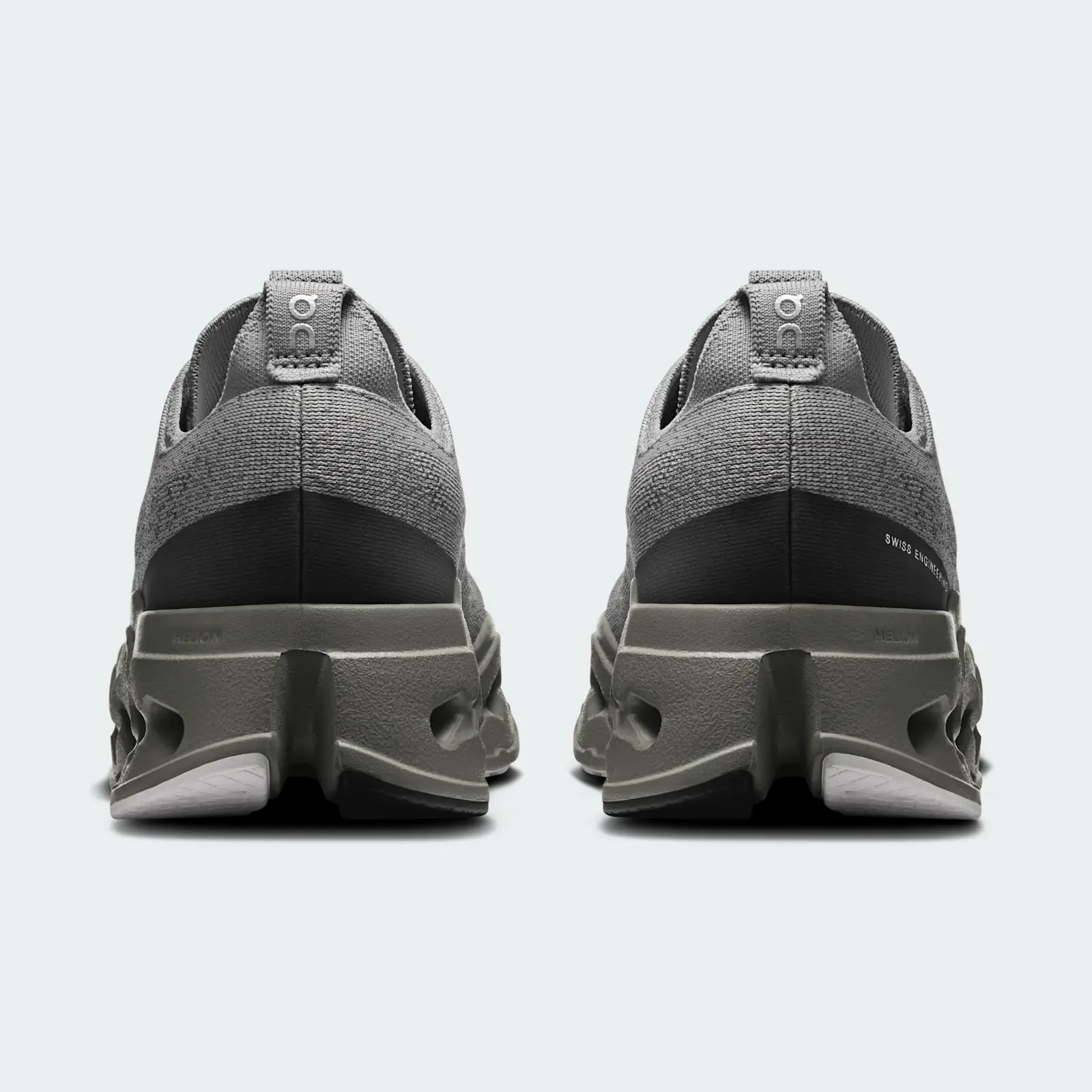 On Cloudsurfer Max Women's Alloy Asphalt, back