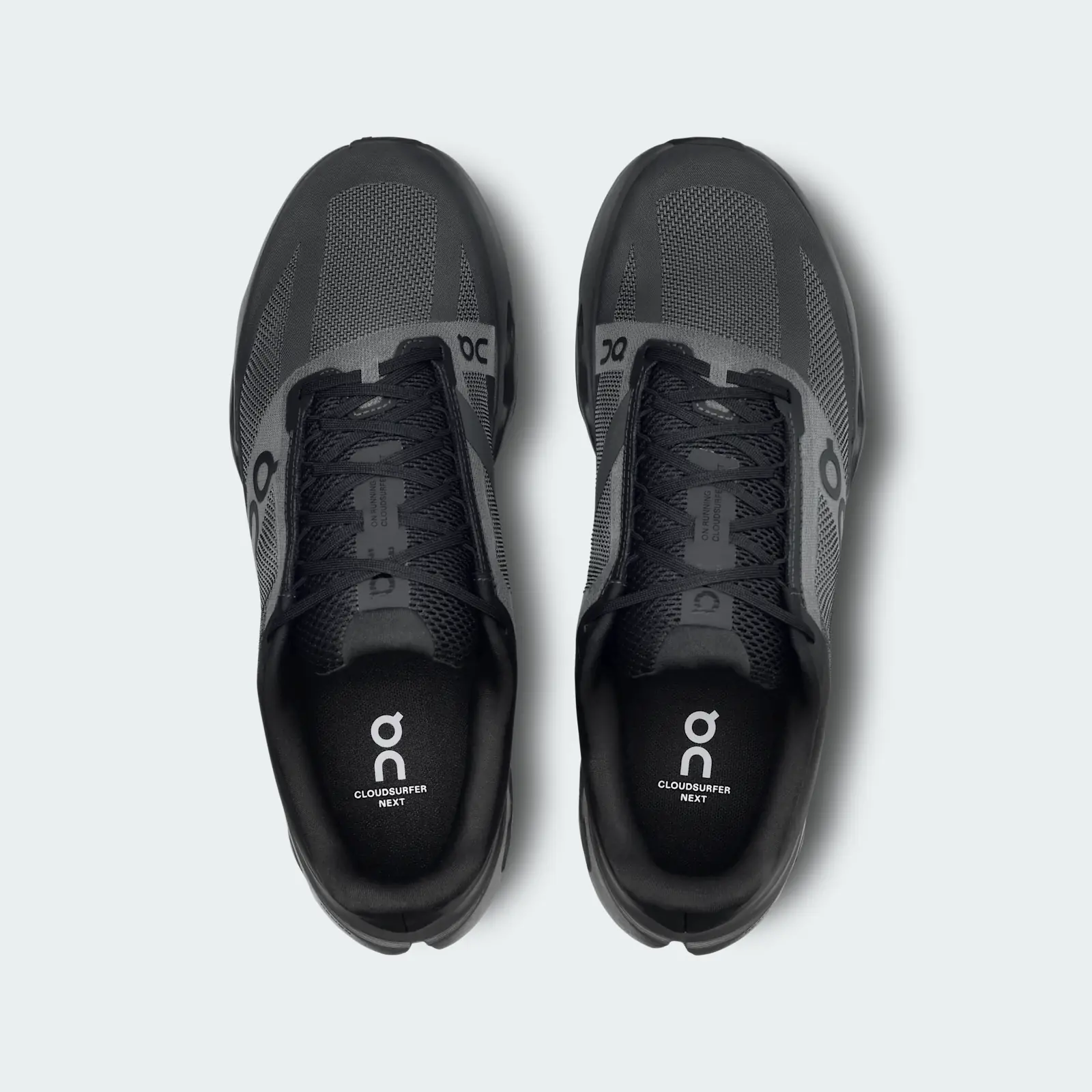 On Cloudsurfer Next Black Eclipse, top