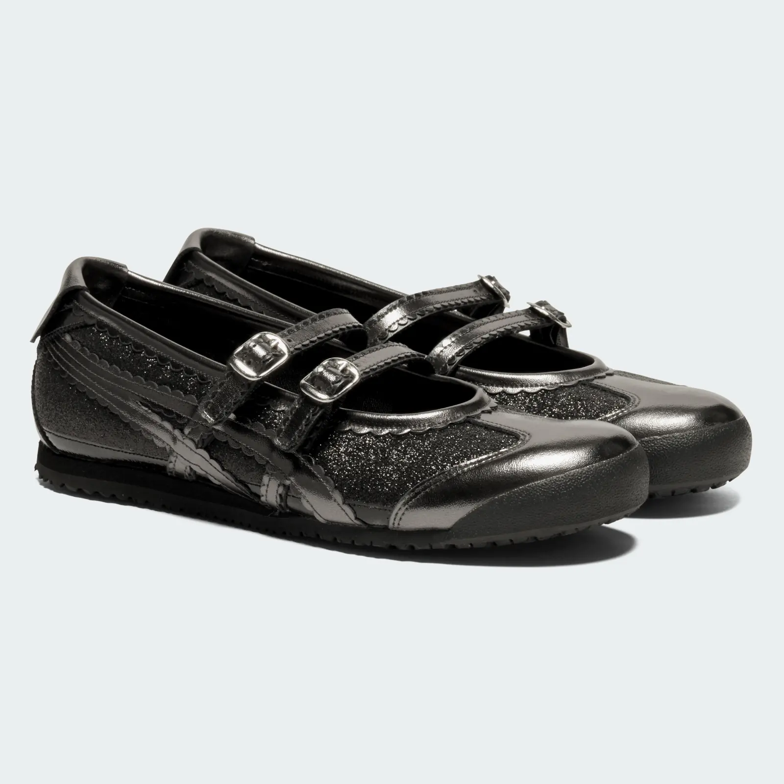 Onitsuka Tiger Mexico 66 TGRS Black Glitter/Black, pair