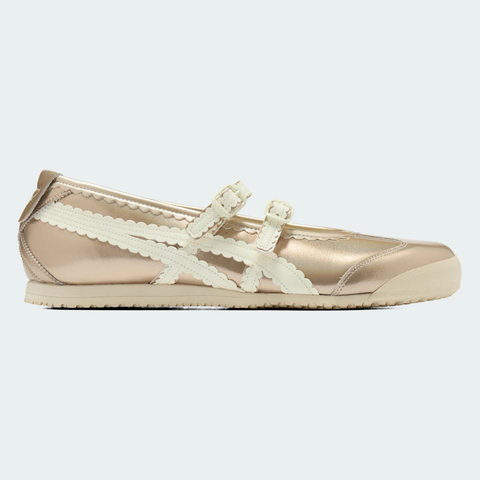 Onitsuka Tiger Mexico 66 TGRS Champagne Gold/White, side