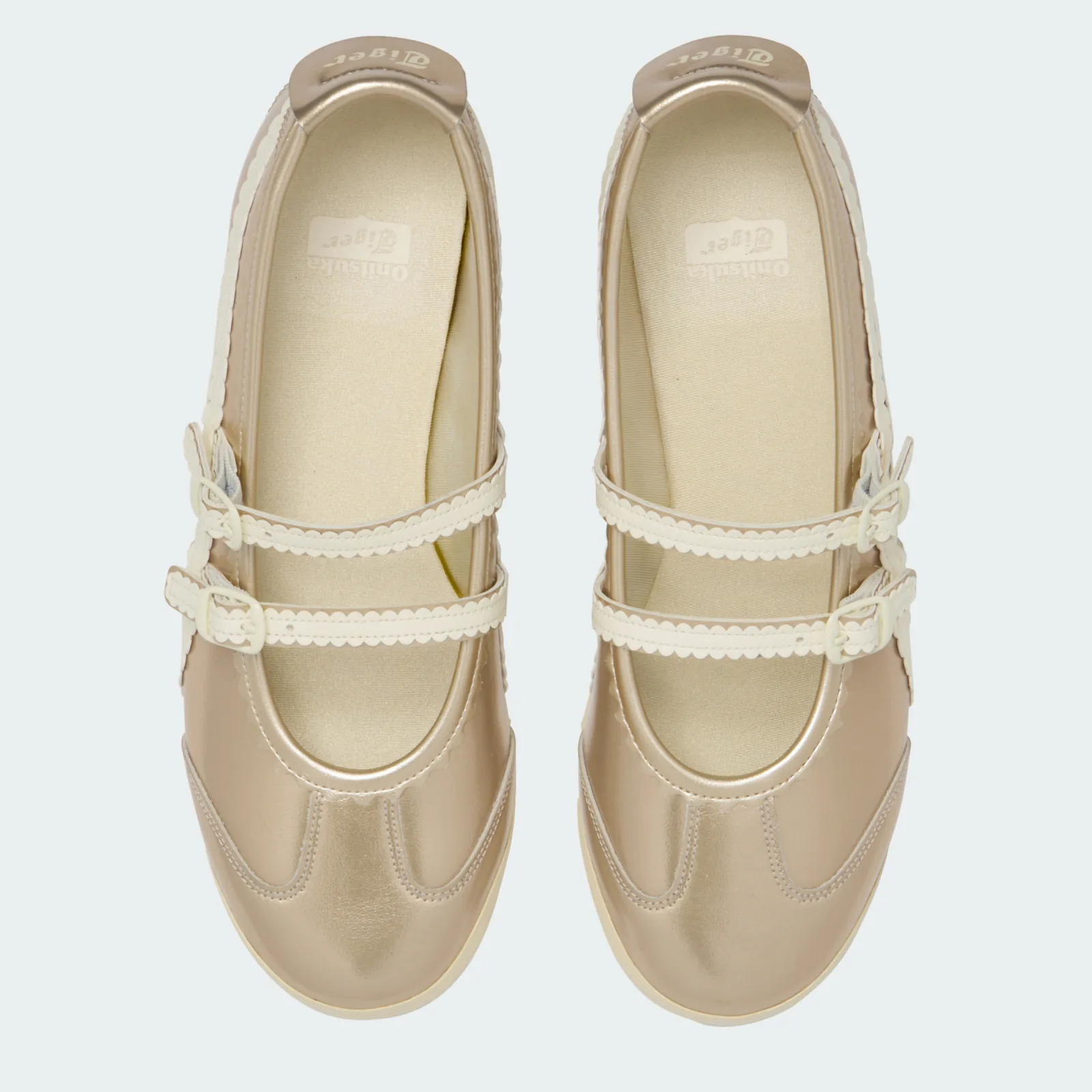 Onitsuka Tiger Mexico 66 TGRS Champagne Gold/White, top
