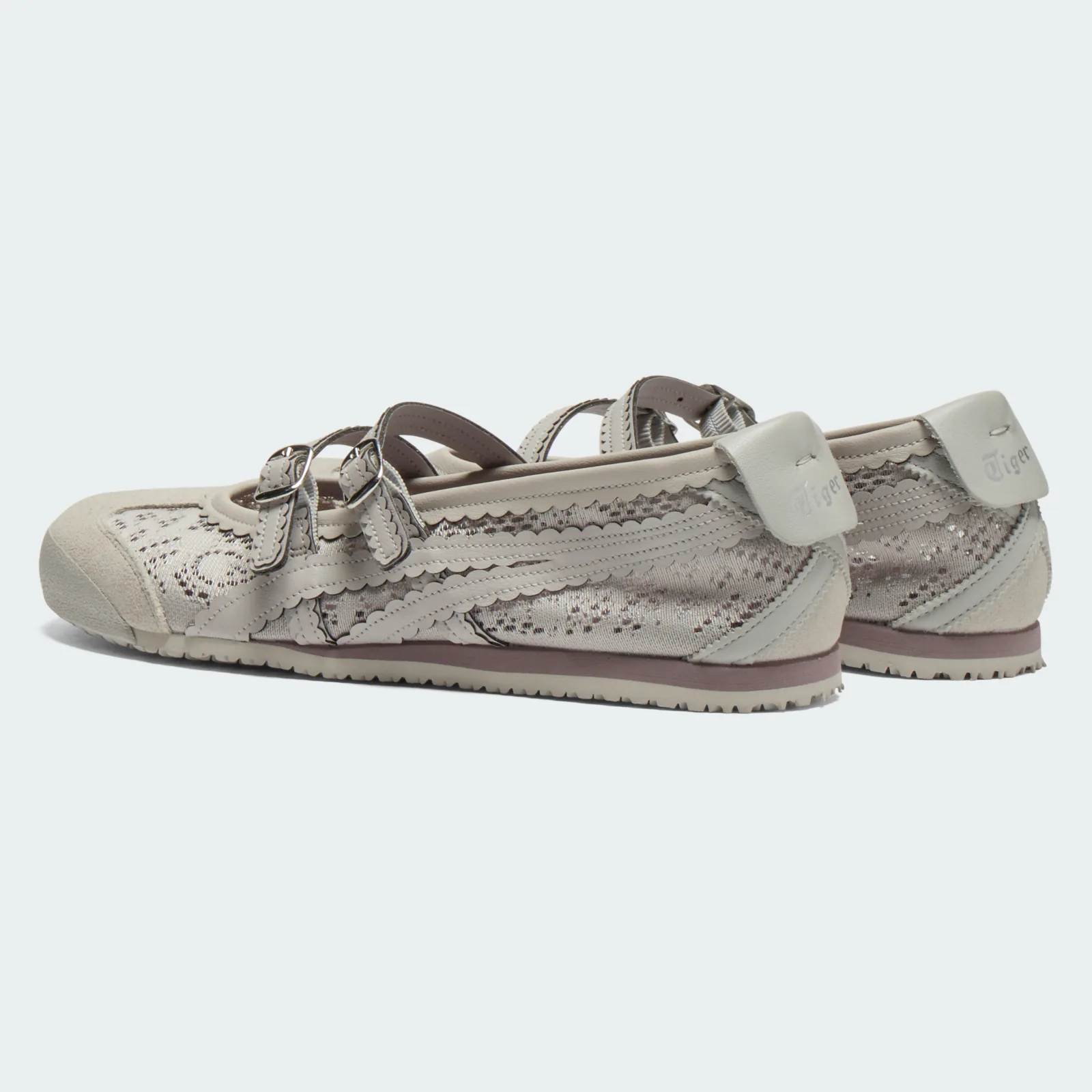 Onitsuka Tiger Mexico 66 TGRS Grey Lace/Grey, angle