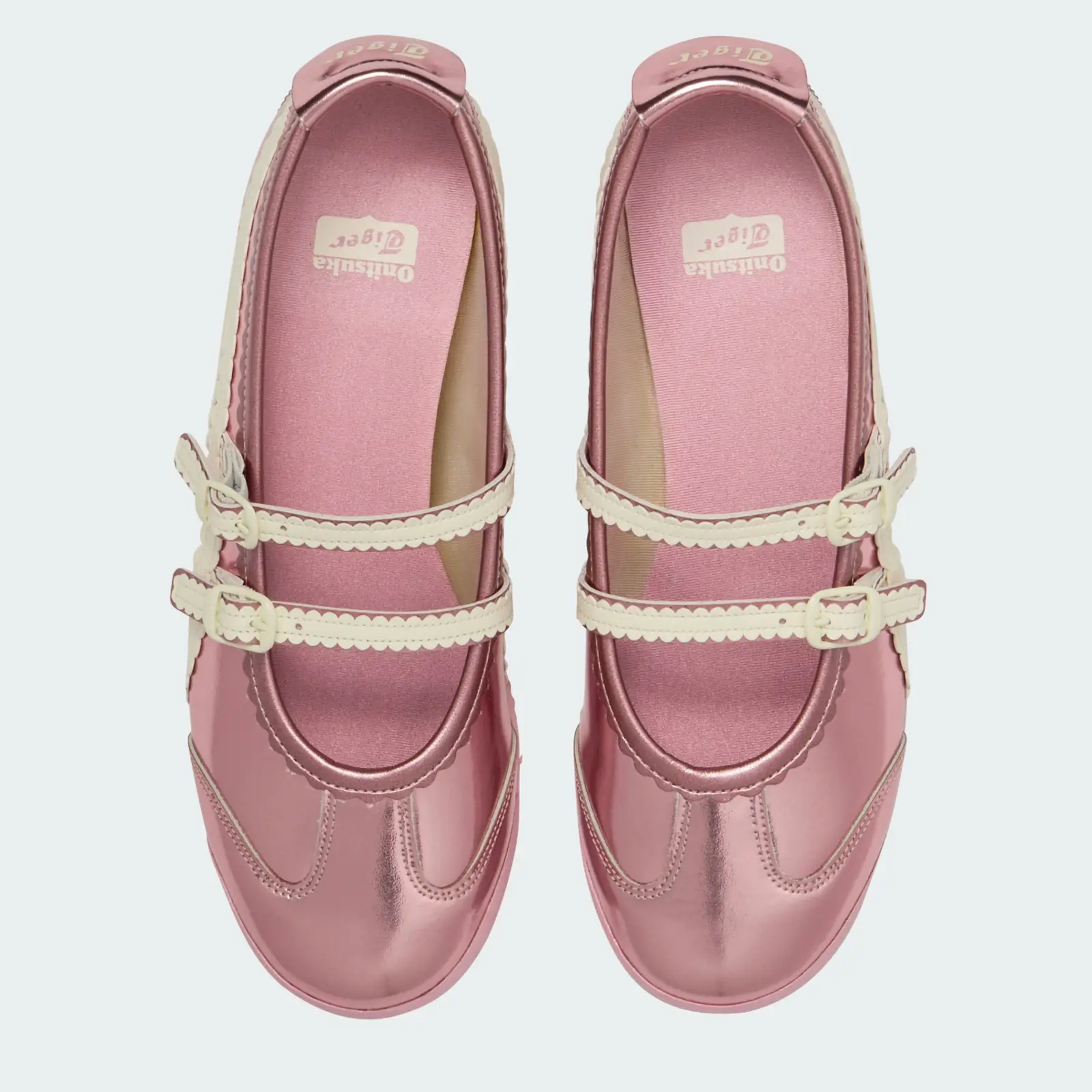 Onitsuka Tiger Mexico 66 TGRS Metallic Pink/White, top