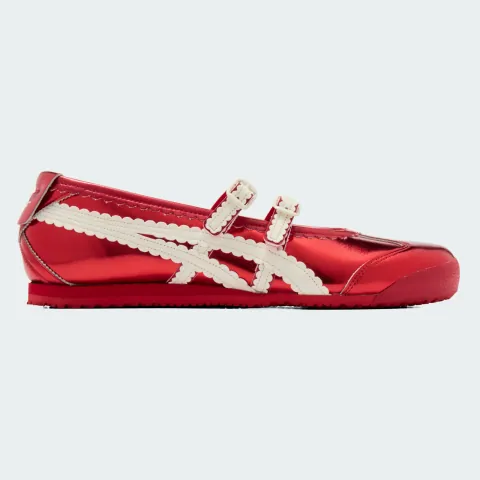 Metallic Red/White