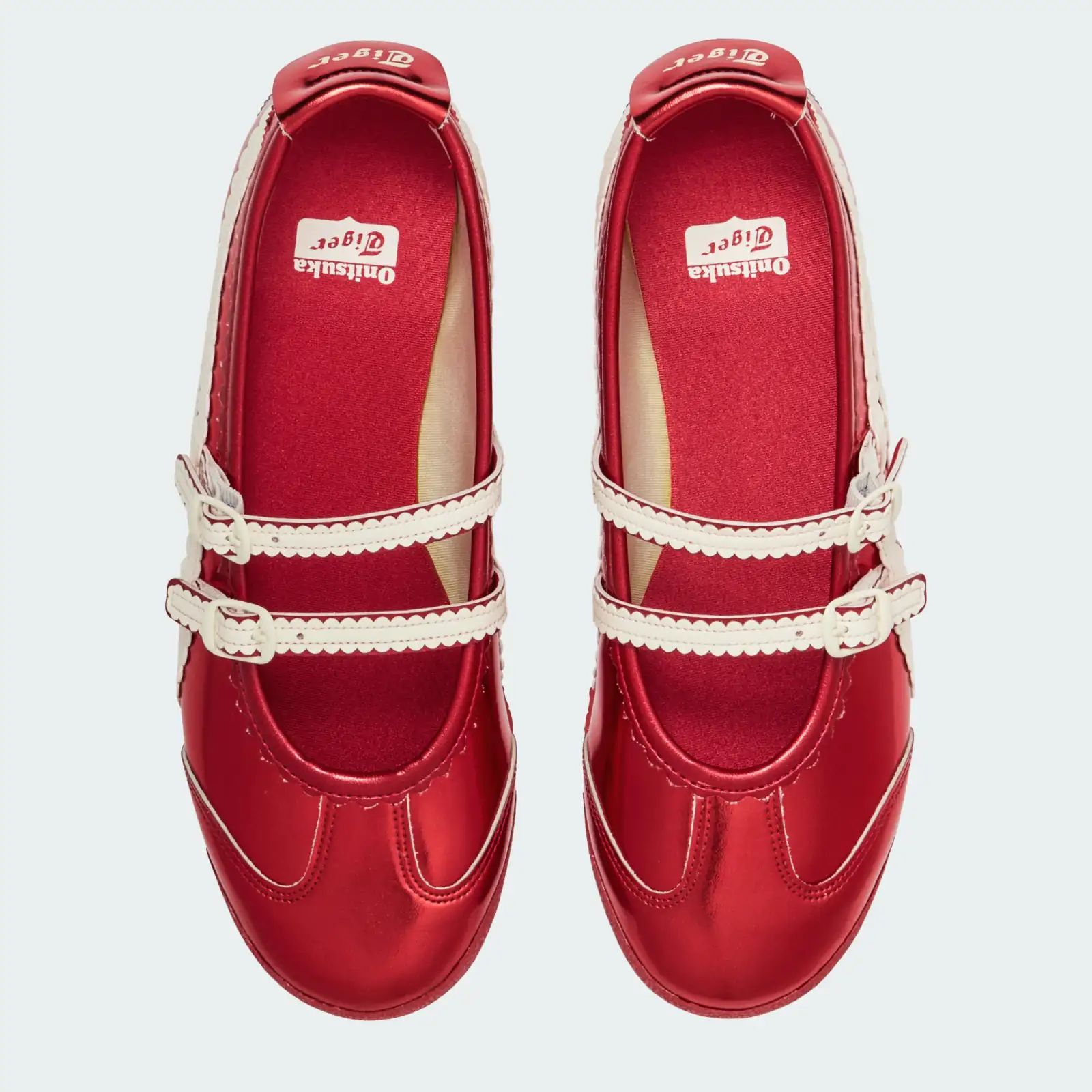 Onitsuka Tiger Mexico 66 TGRS Metallic Red/White, top