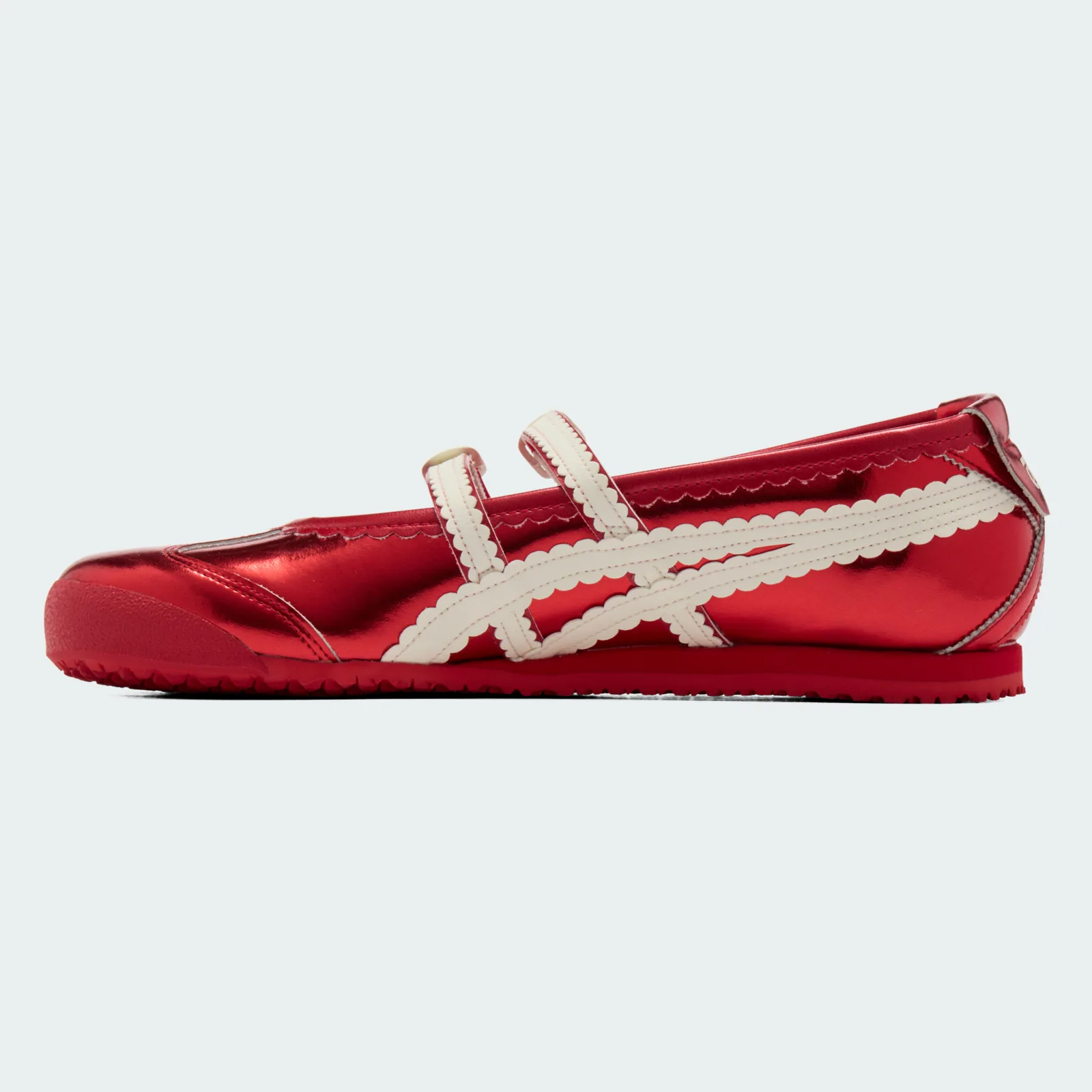 Onitsuka Tiger Mexico 66 TGRS Metallic Red/White, medial