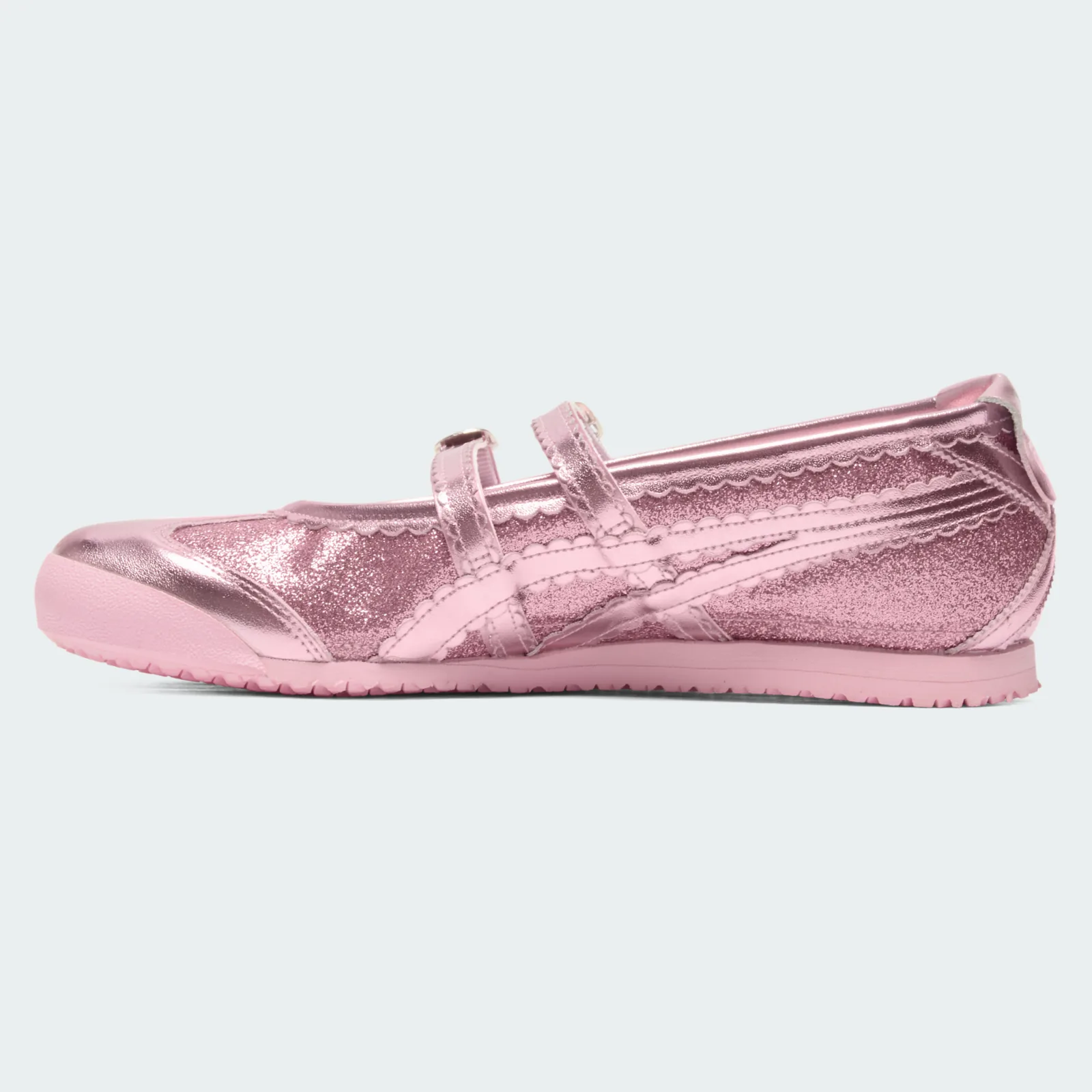 Onitsuka Tiger Mexico 66 TGRS Pink Glitter/Pink, medial