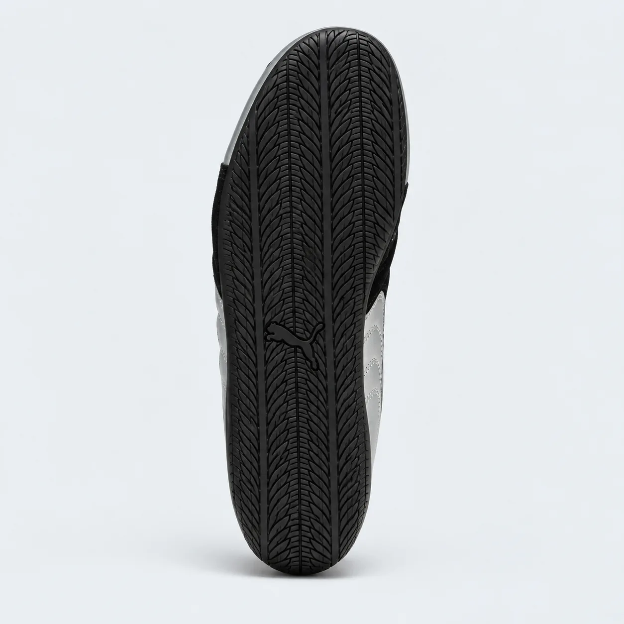 Puma Speedcat Metallic Silver Black, sole