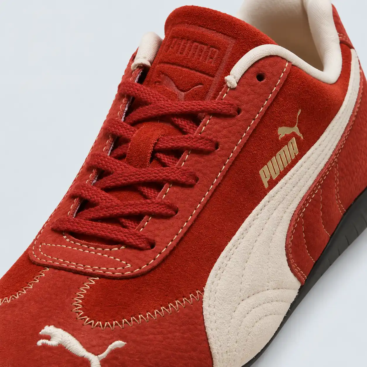 Puma Speedcat Wine Club Red, detail tongue