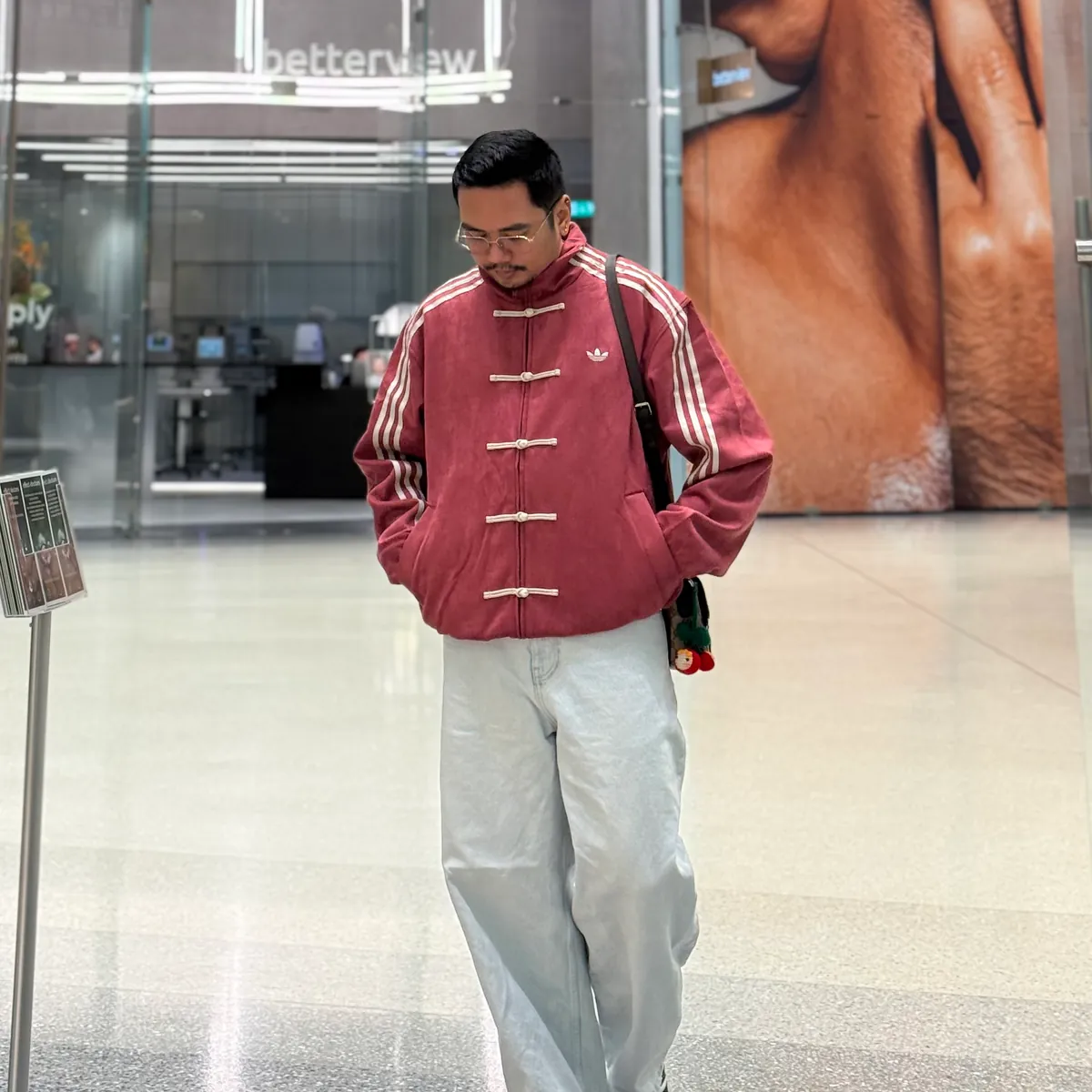 Chinese New Year Jacket Black, worn by the community